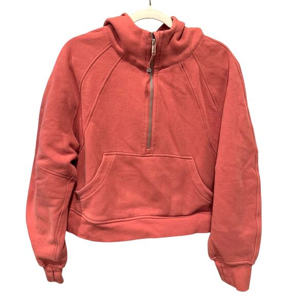 Lululemon Scuba Half Zip Funnel Neck Sweatshirt Hoodie M/L Oversized Athleisure - Picture 1 of 9